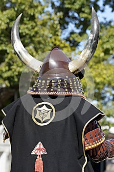 Japanese samurai tradition armor